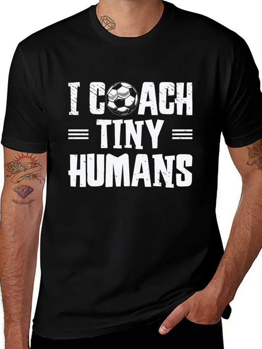 Soccer Coach T-Shirt - Tiny Humans Tee