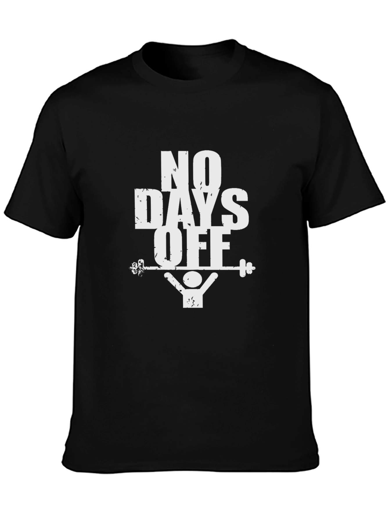 No Days Off Graphic T-Shirt