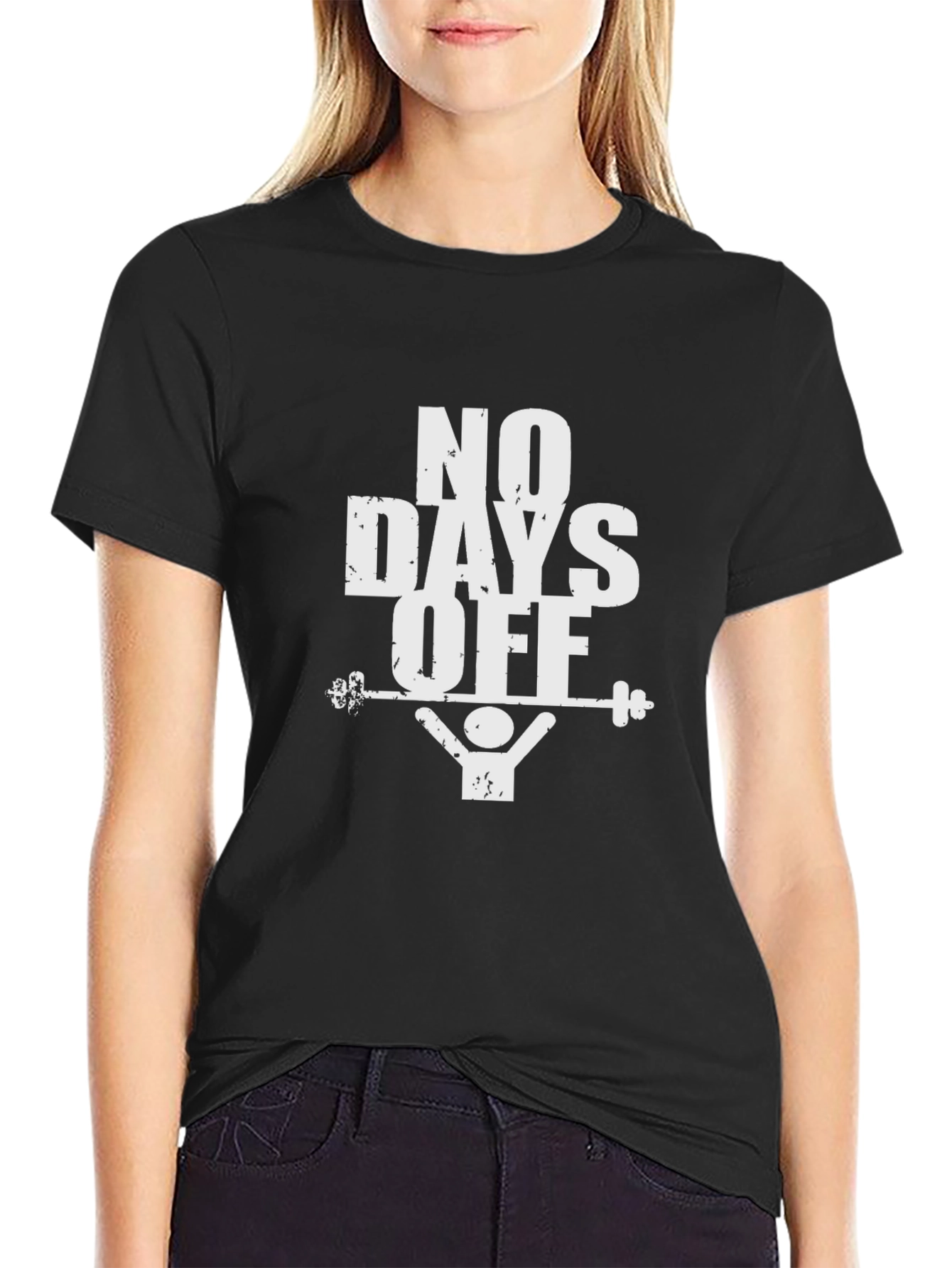 No Days Off Graphic T-Shirt