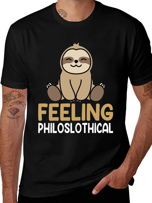 Philoslothical T-Shirt - Funny Sloth Design