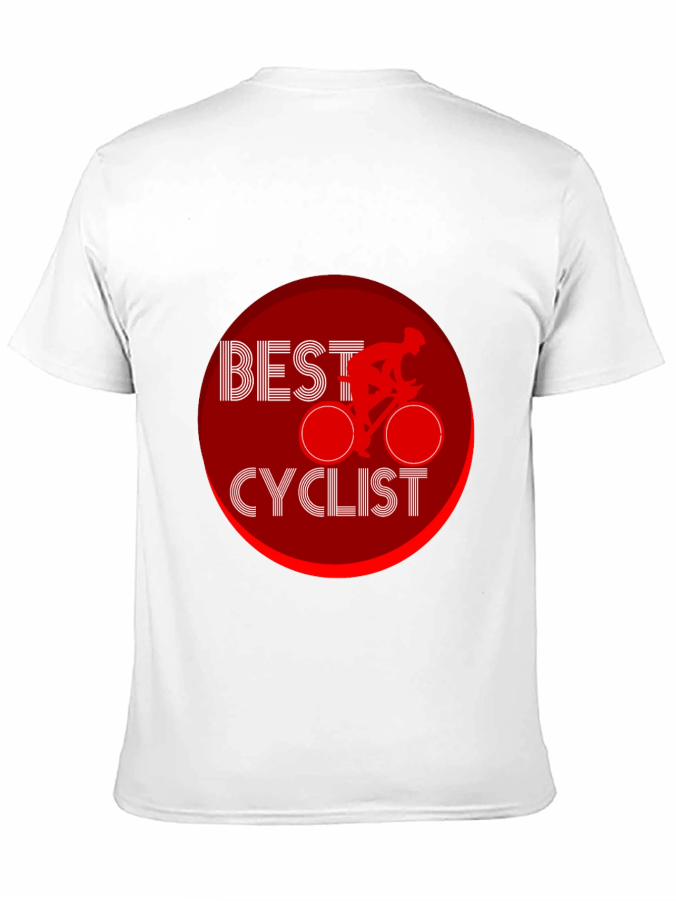 Best Cyclist Graphic Black T-Shirt