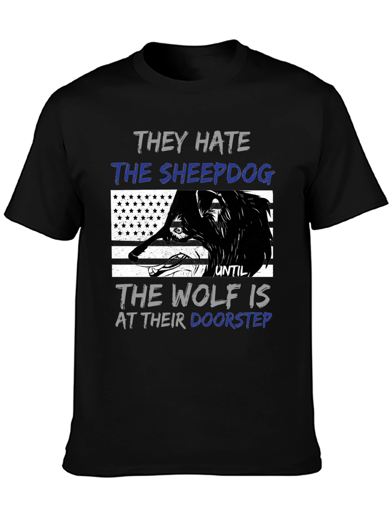 Sheepdog Wolf Graphic Tee