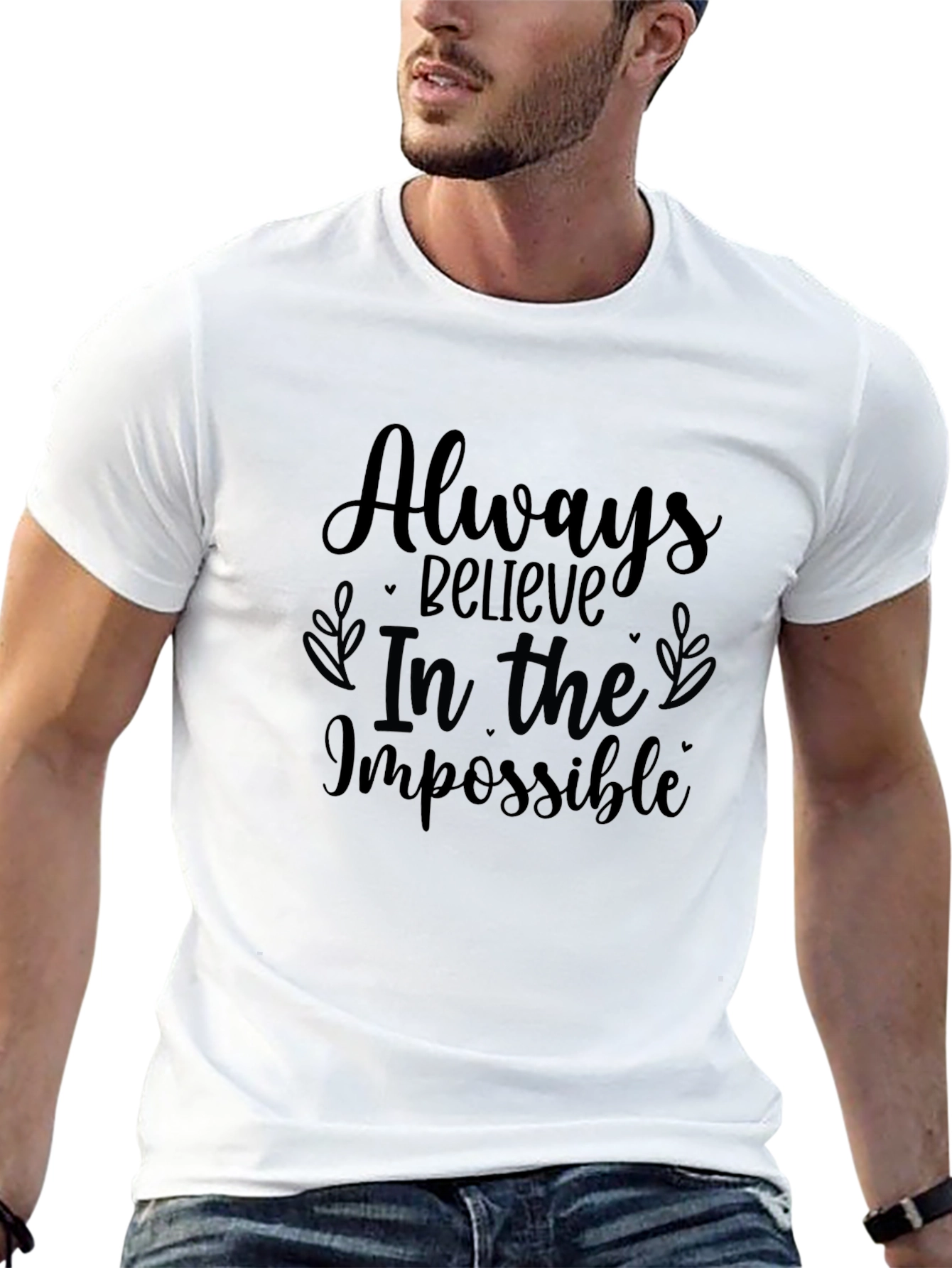 Believe in the Impossible Black Tee