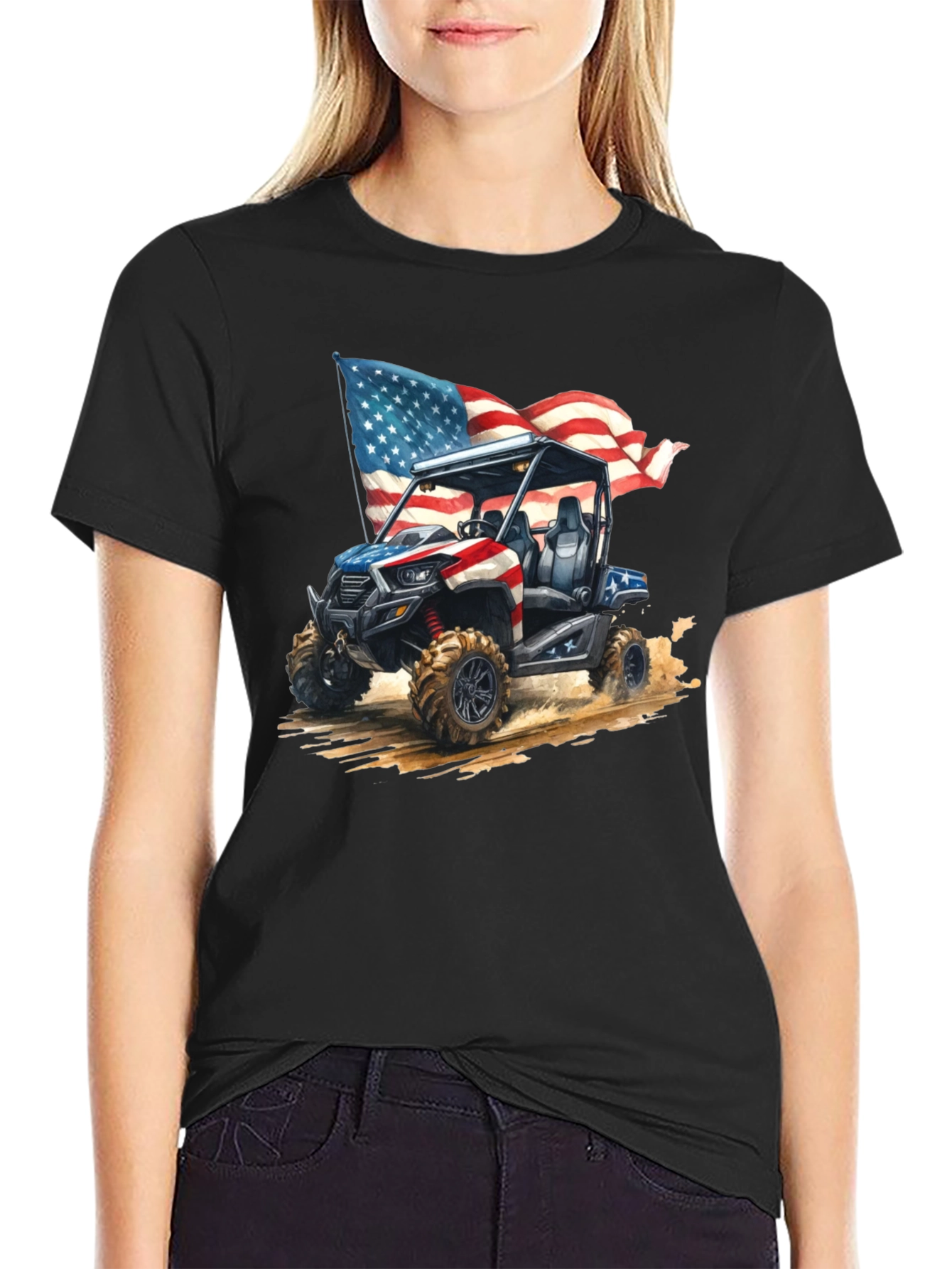 American Patriot ATV Graphic Tee