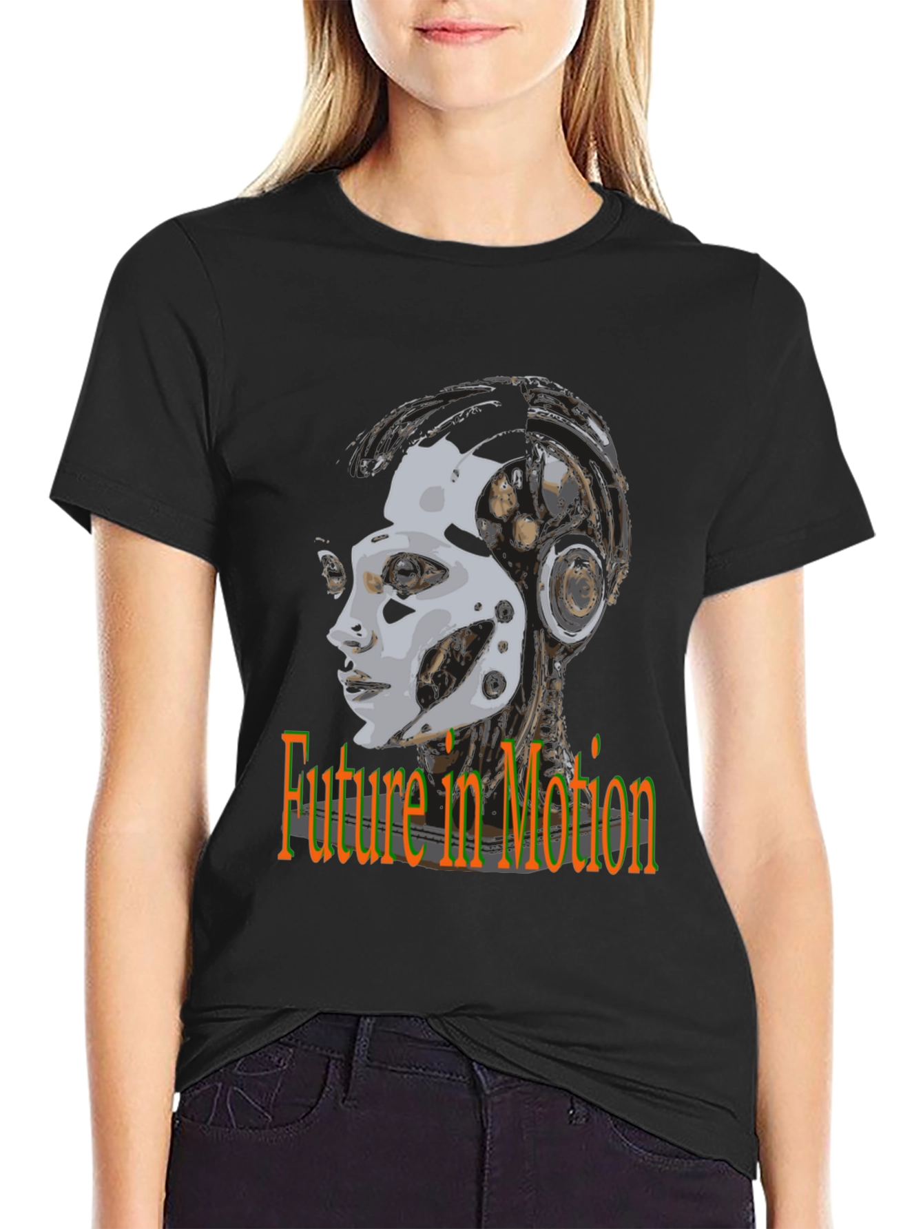 Future in Motion T-Shirt - Robot Design