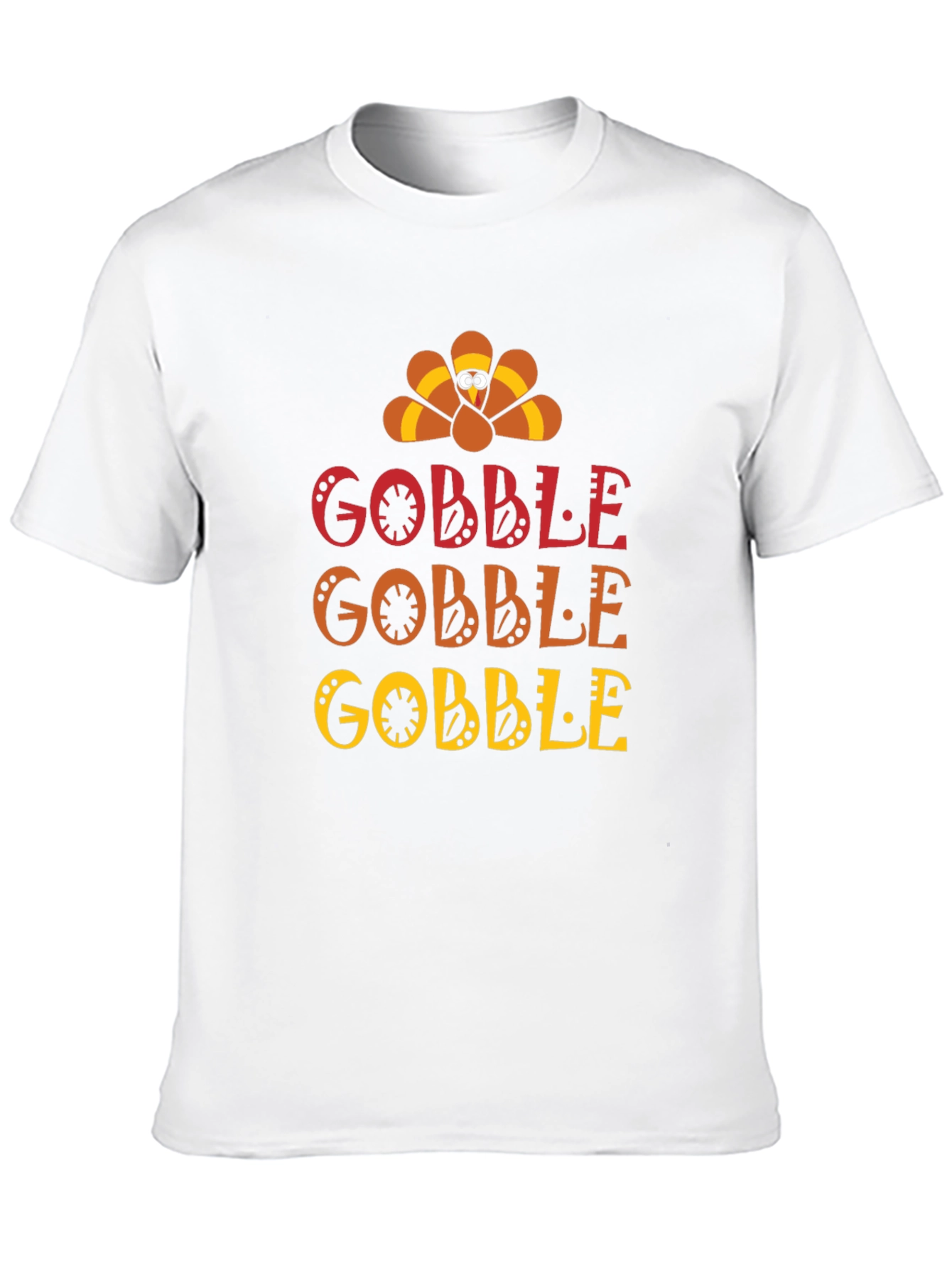 Gobble Thanksgiving T-Shirt - Holiday Fun