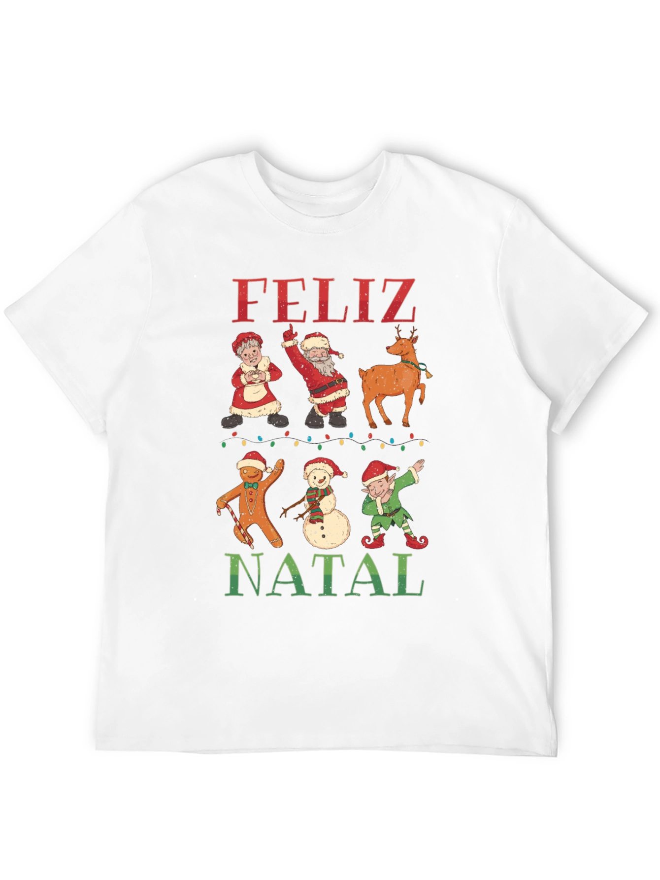 Feliz Natal Christmas Graphic Tee
