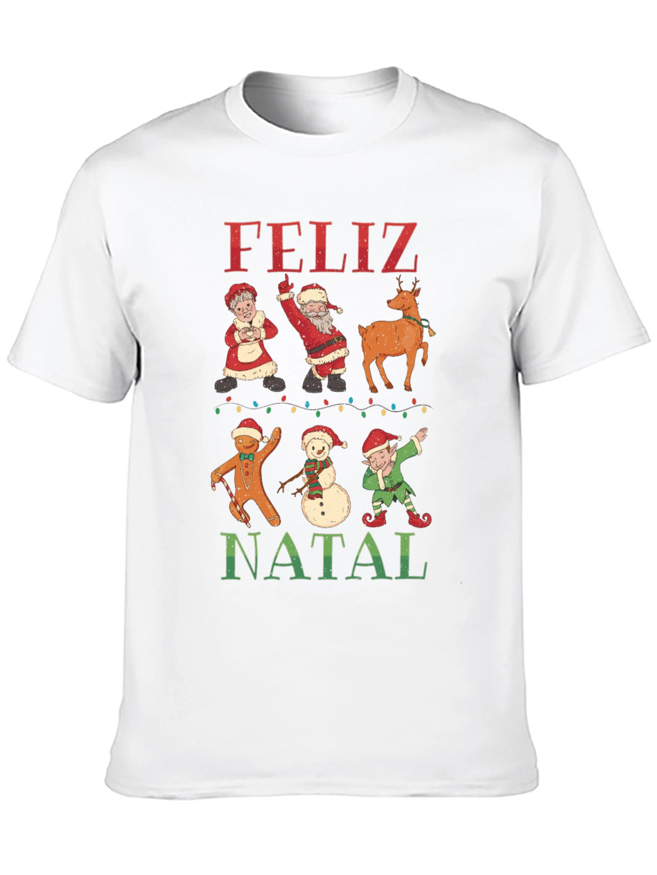 Feliz Natal Christmas Graphic Tee