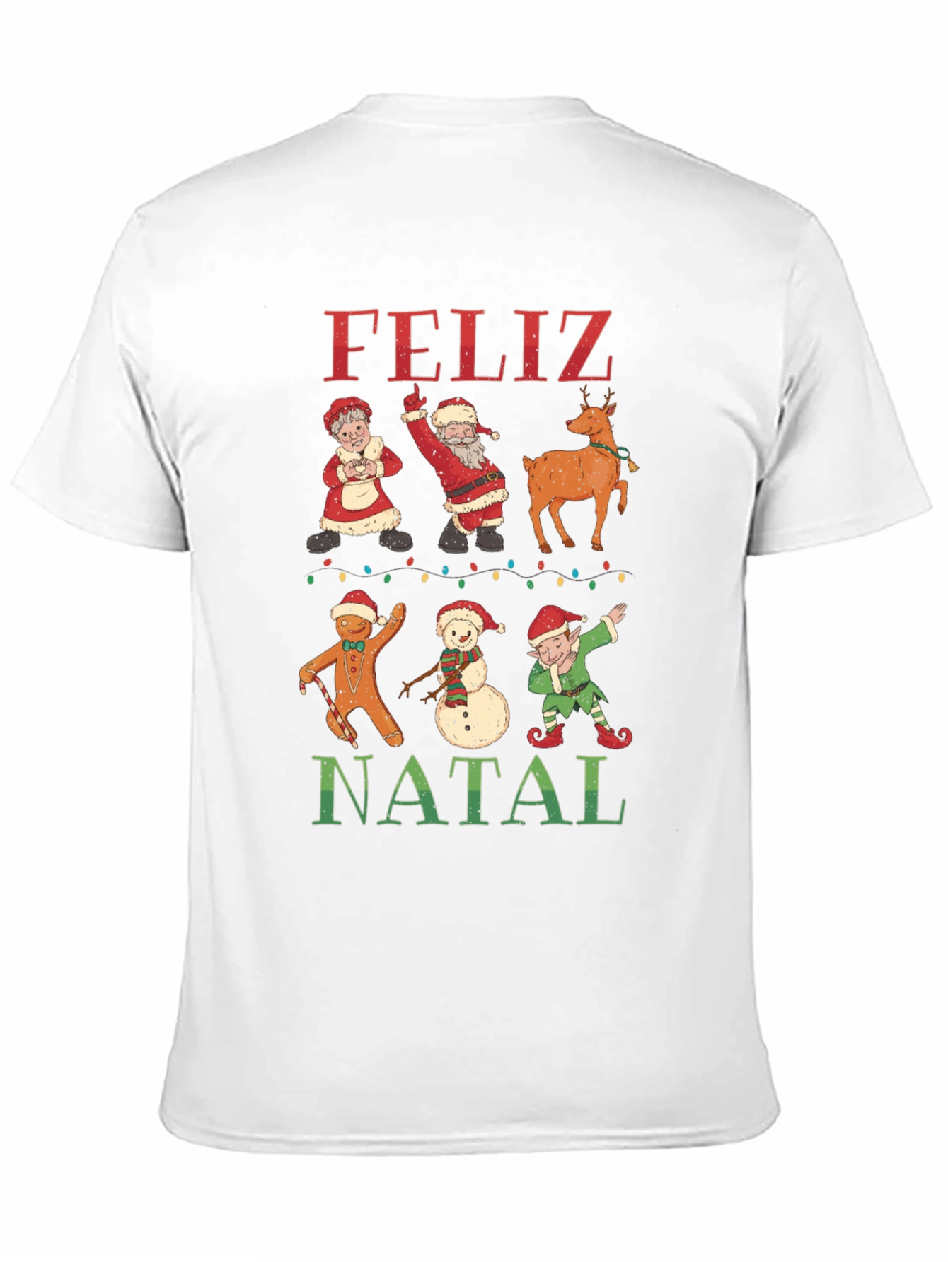 Feliz Natal Christmas Graphic Tee