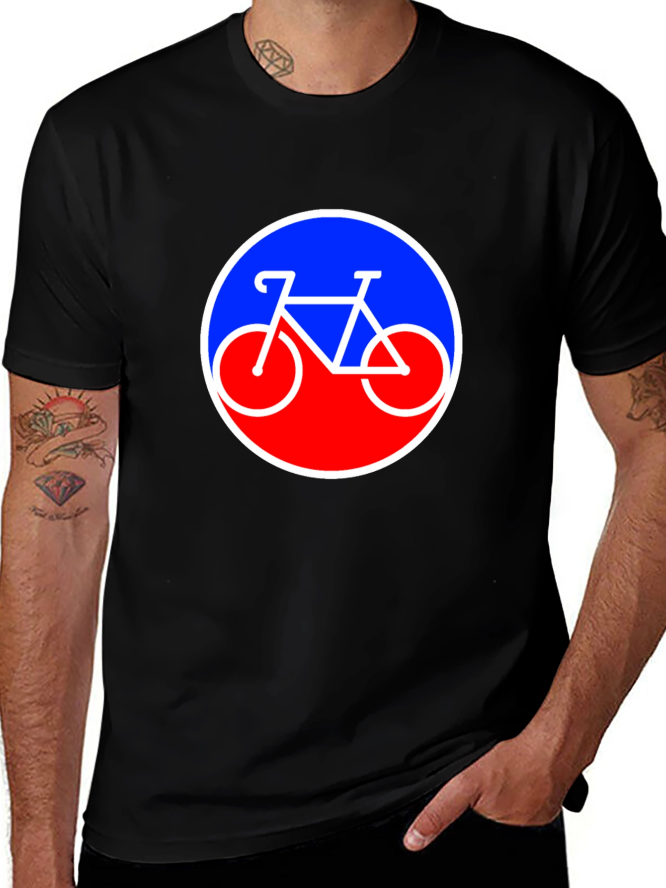 Bike Logo T-Shirt - Cycle Design
