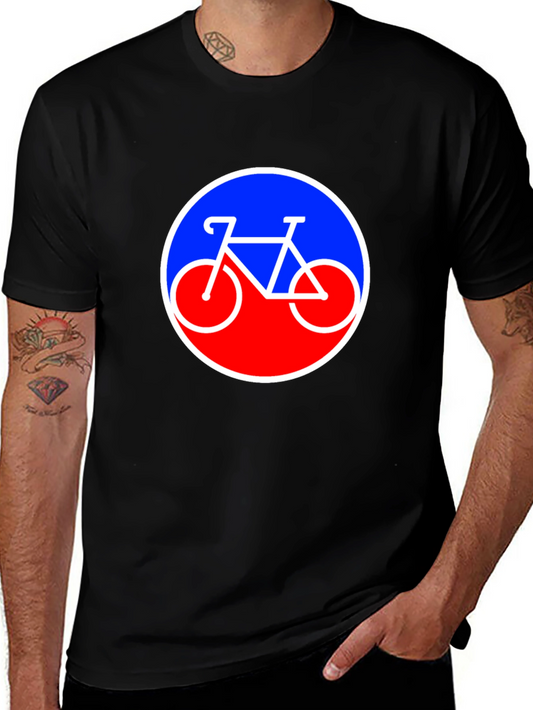 Bike Logo T-Shirt - Cycle Design