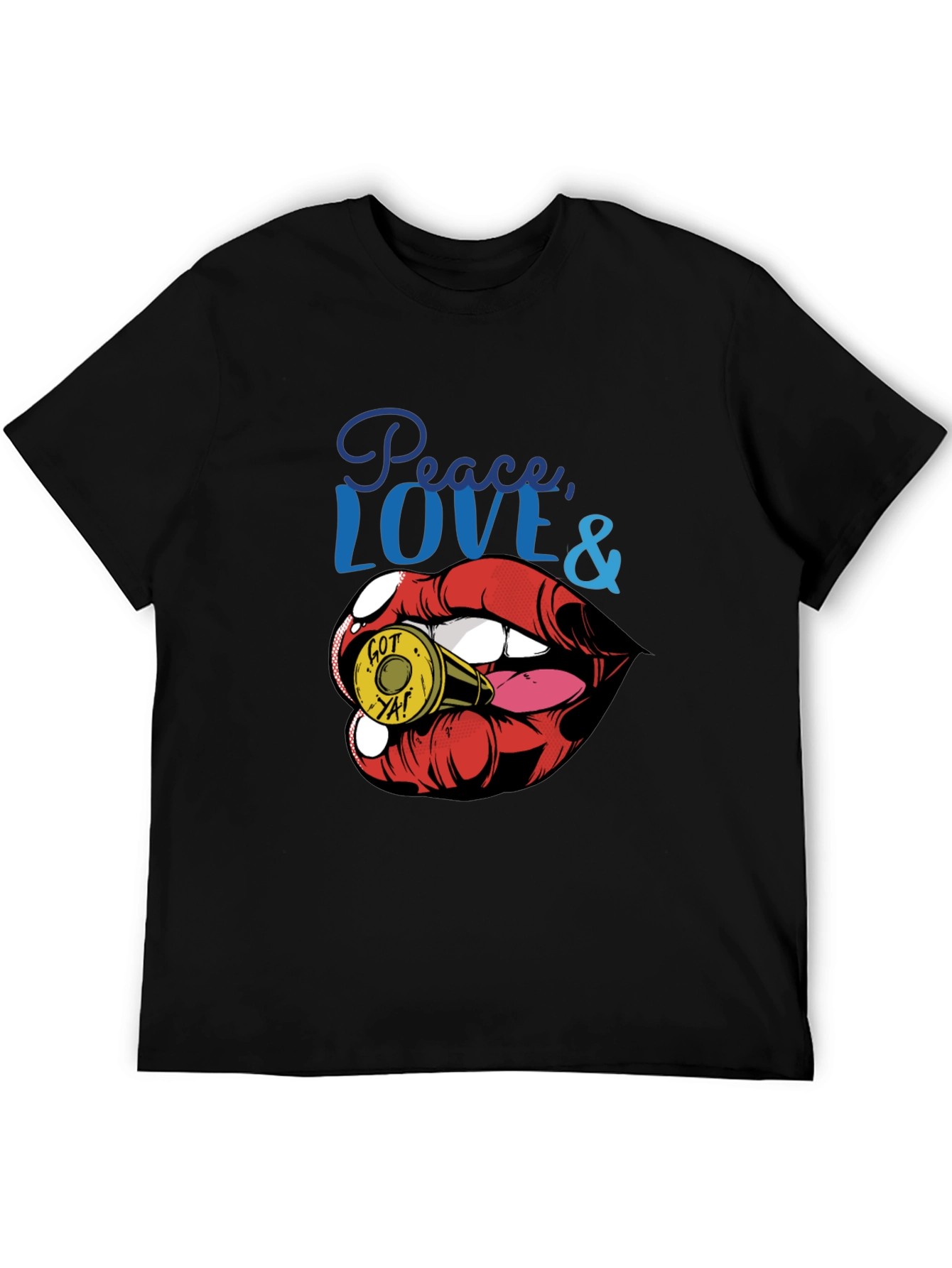 Peace Love & Got Ya! Graphic Tee