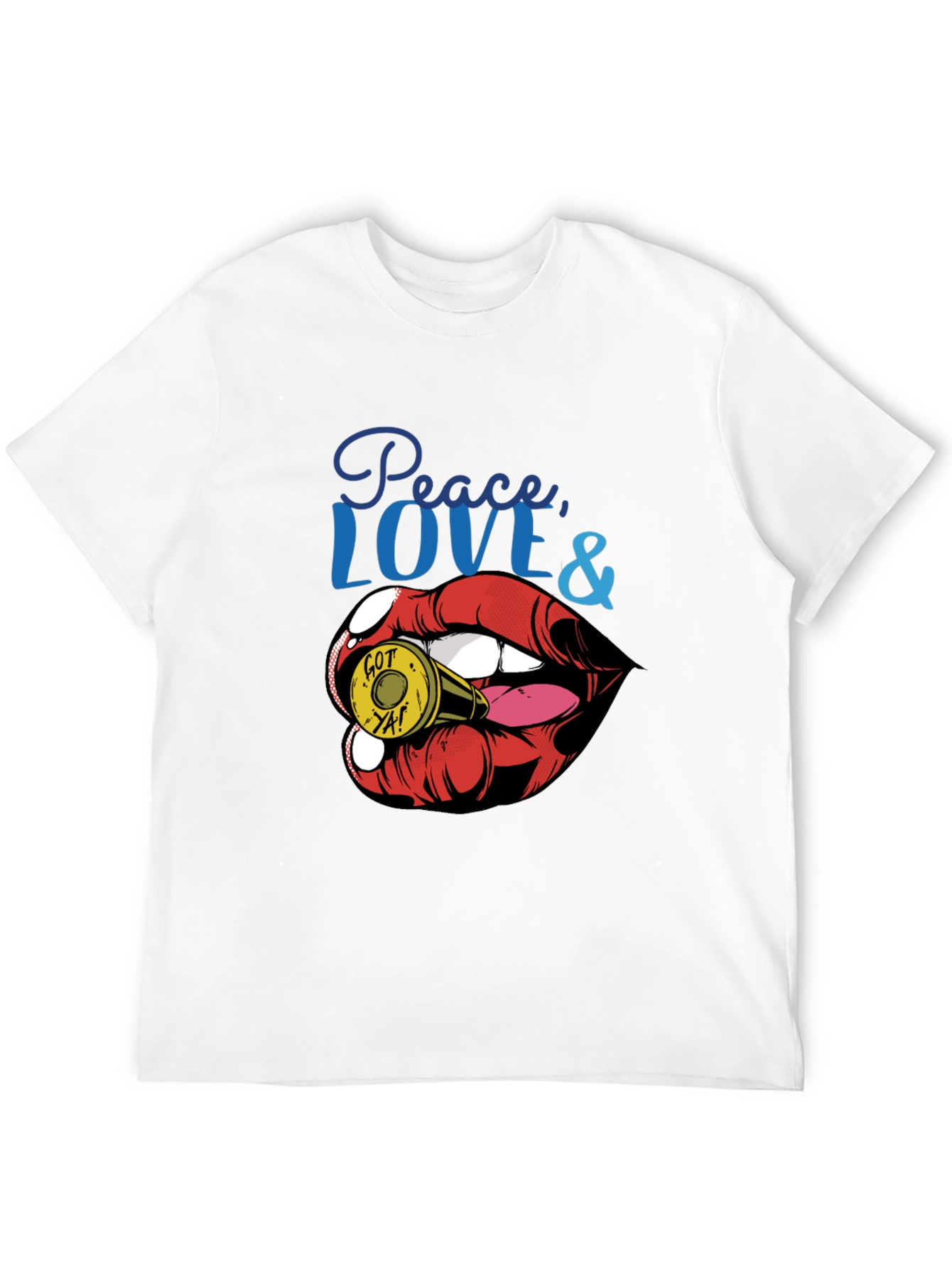 Peace Love & Got Ya! Graphic Tee