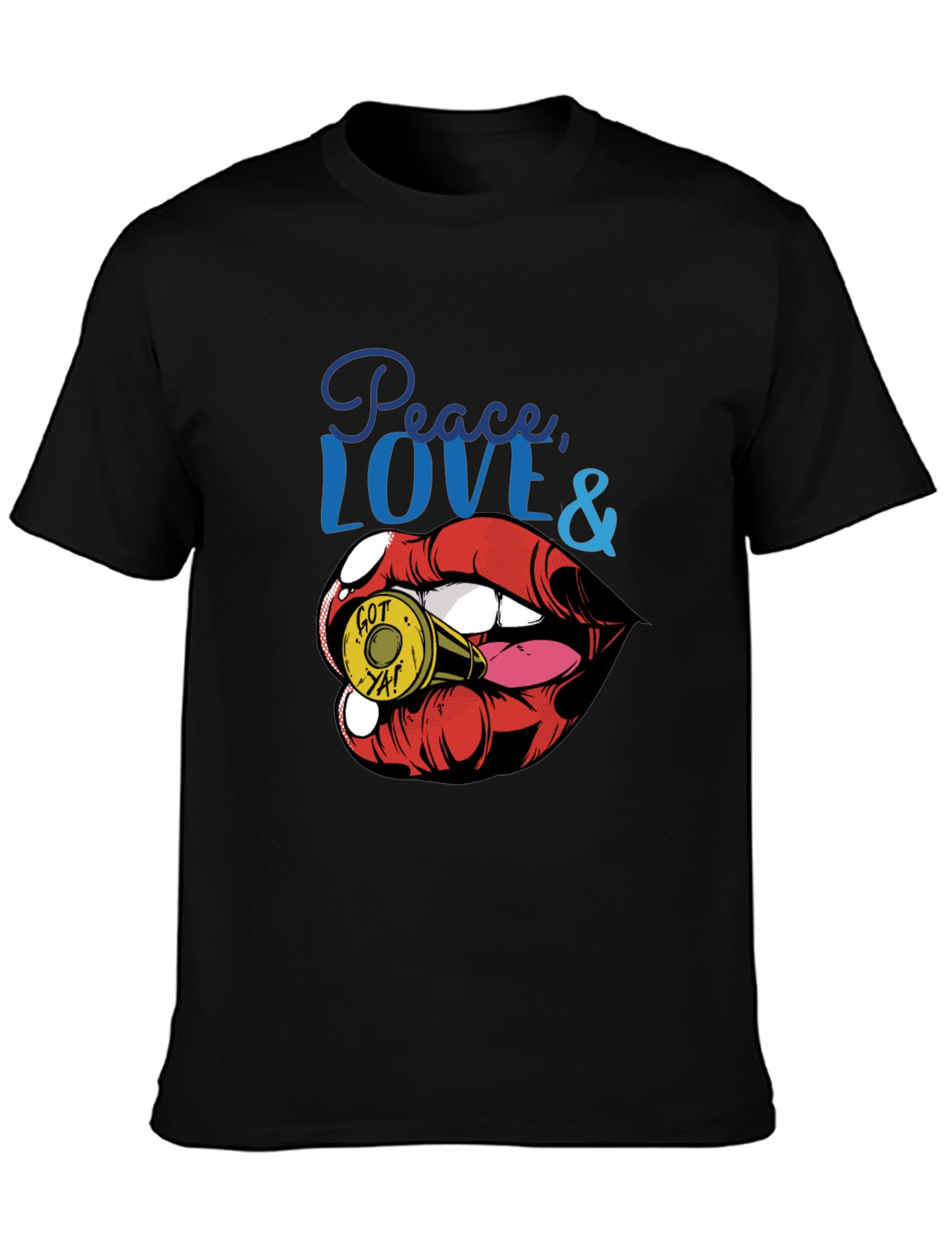 Peace Love & Got Ya! Graphic Tee