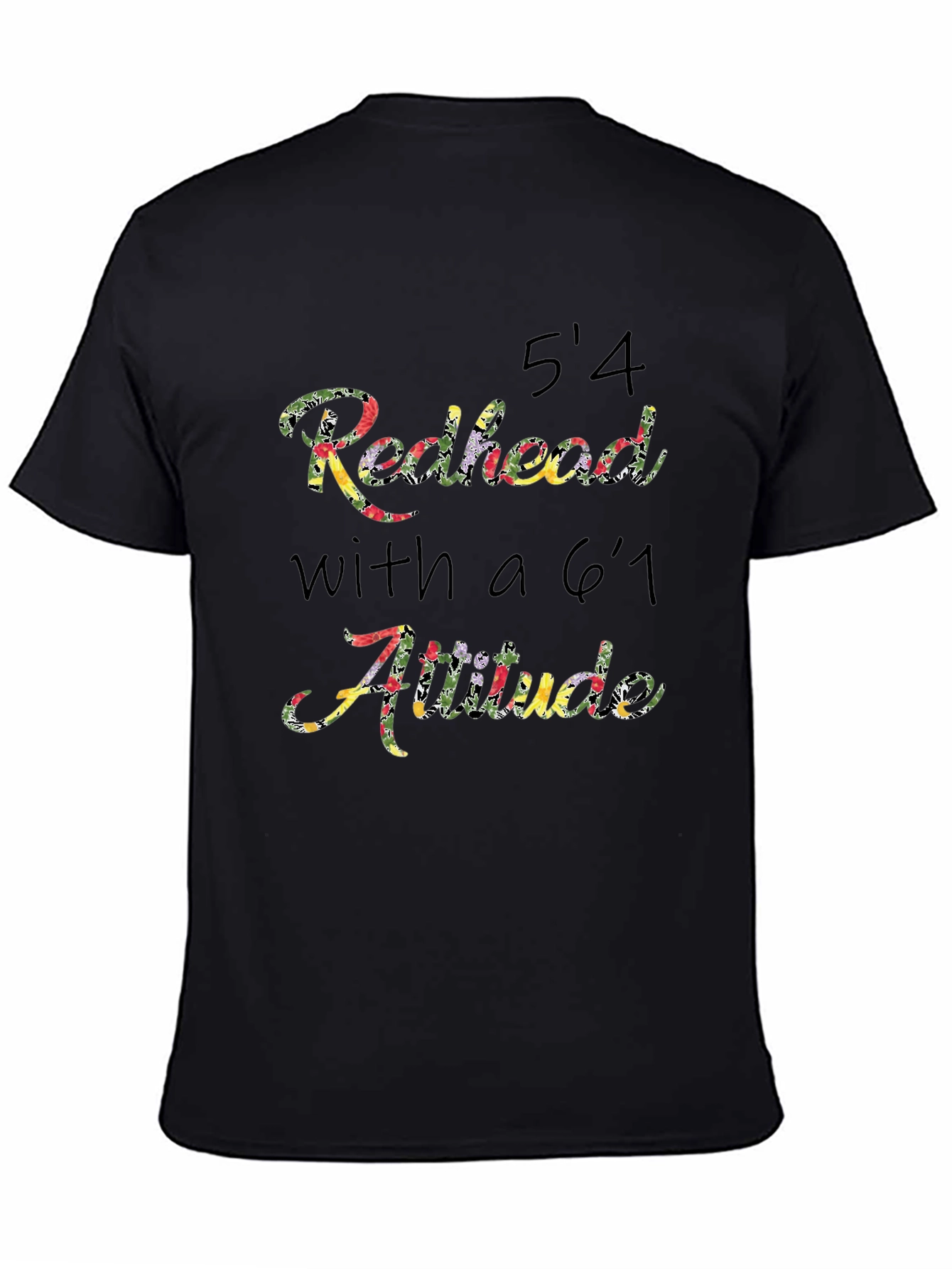 Redhead Attitude T-Shirt Funny Sarcastic Tee