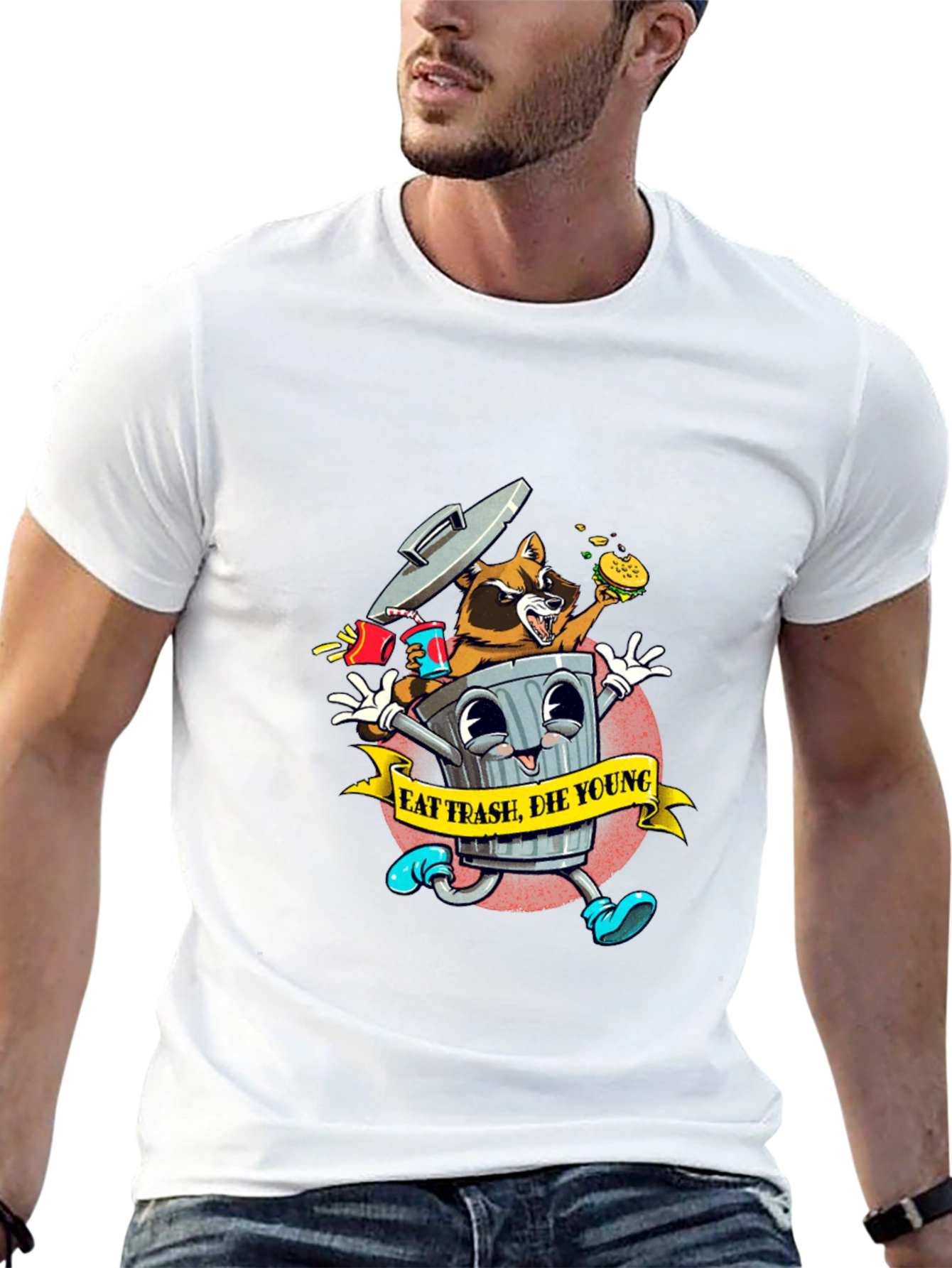 Eat Trash Die Young Graphic Tee
