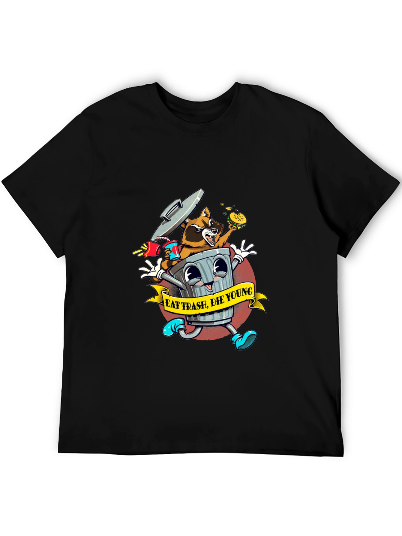 Eat Trash Die Young Graphic Tee