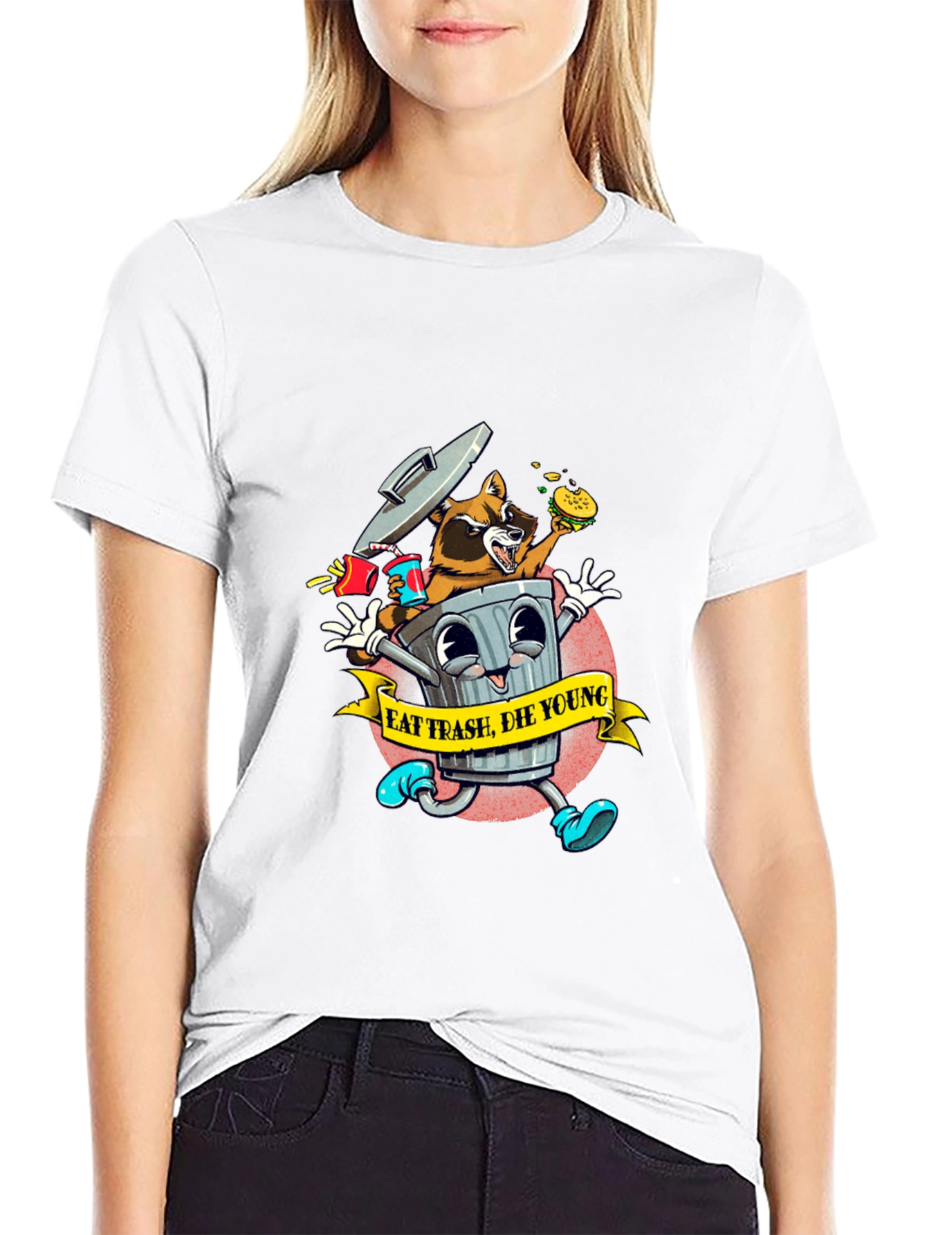 Eat Trash Die Young Graphic Tee