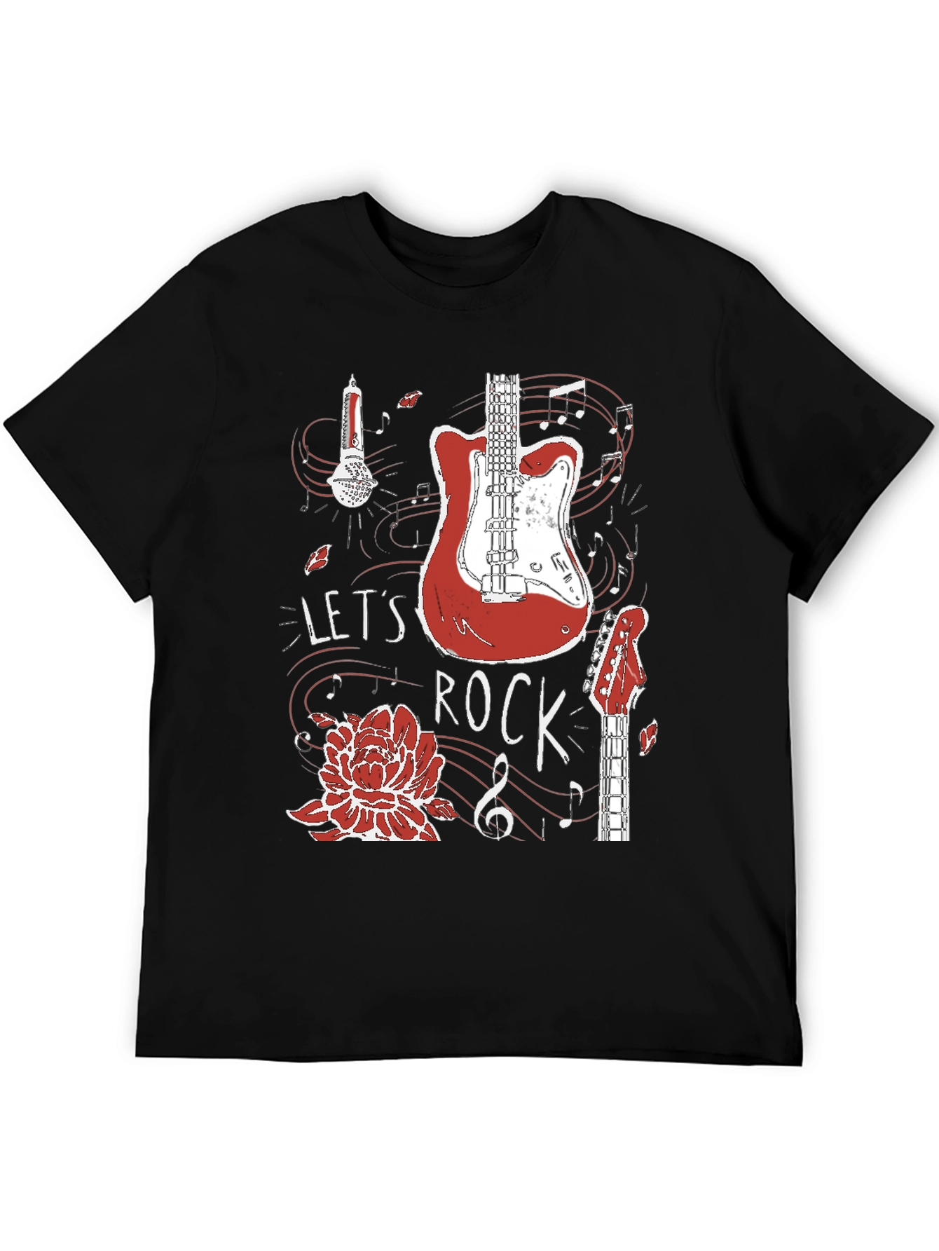Lets Rock T-Shirt | Music Lover Tee