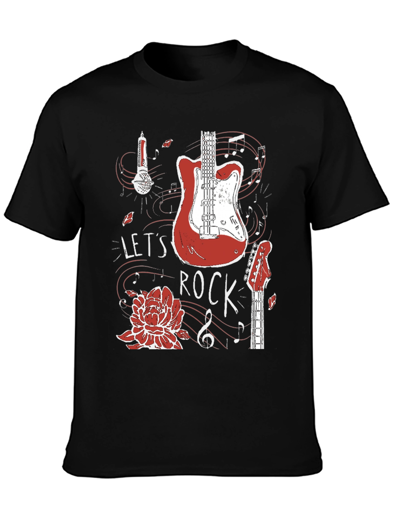 Lets Rock T-Shirt | Music Lover Tee