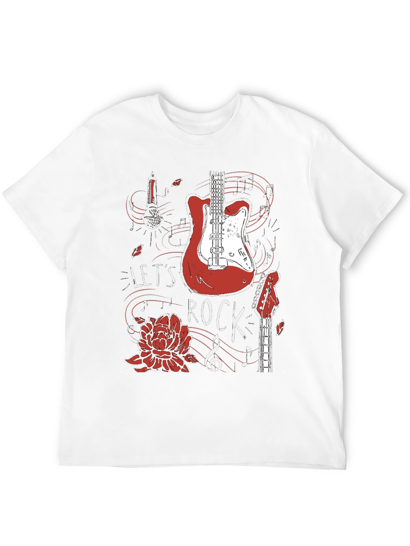 Lets Rock T-Shirt | Music Lover Tee