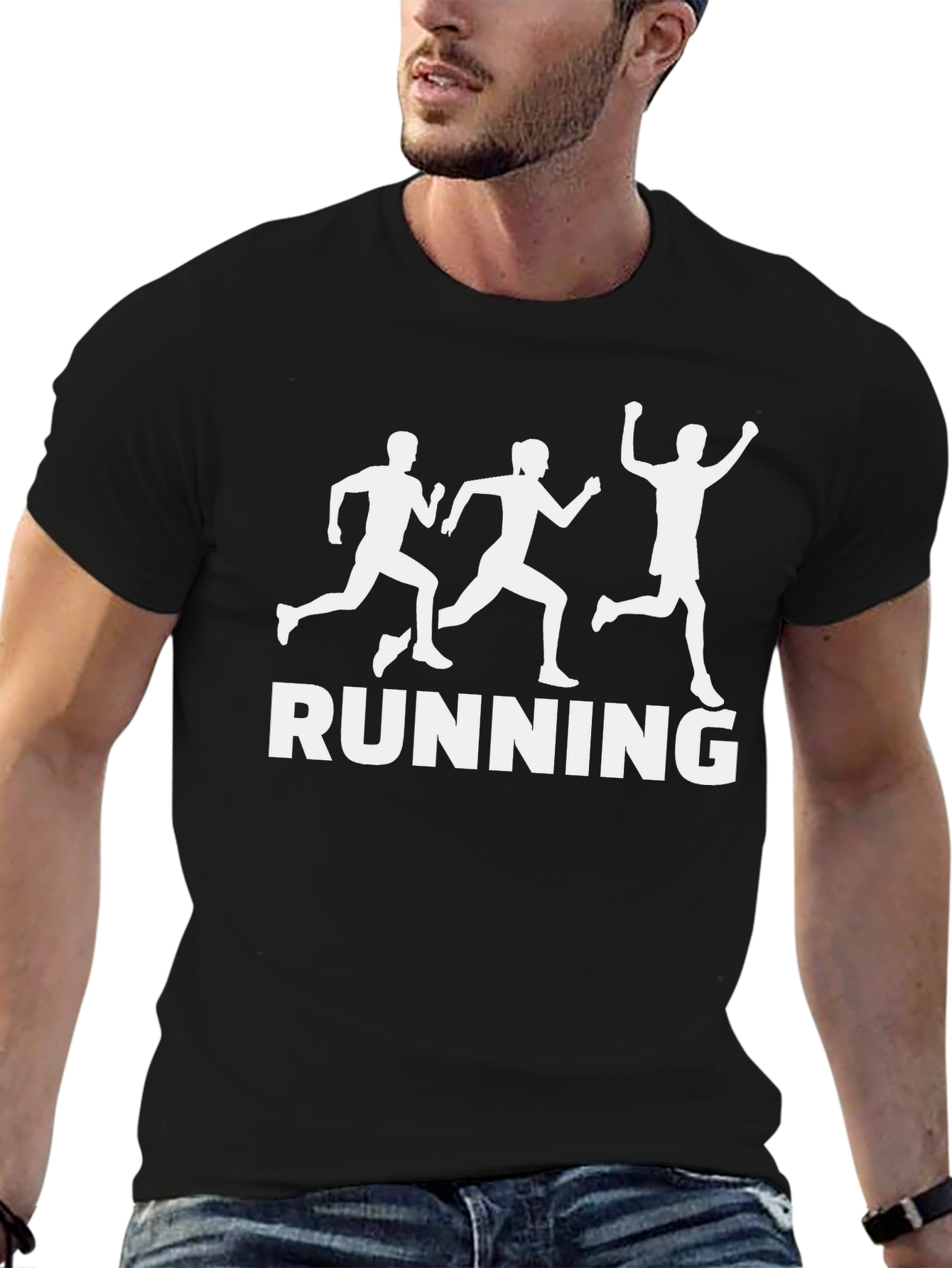 Runners T-Shirt: Running Graphic Tee