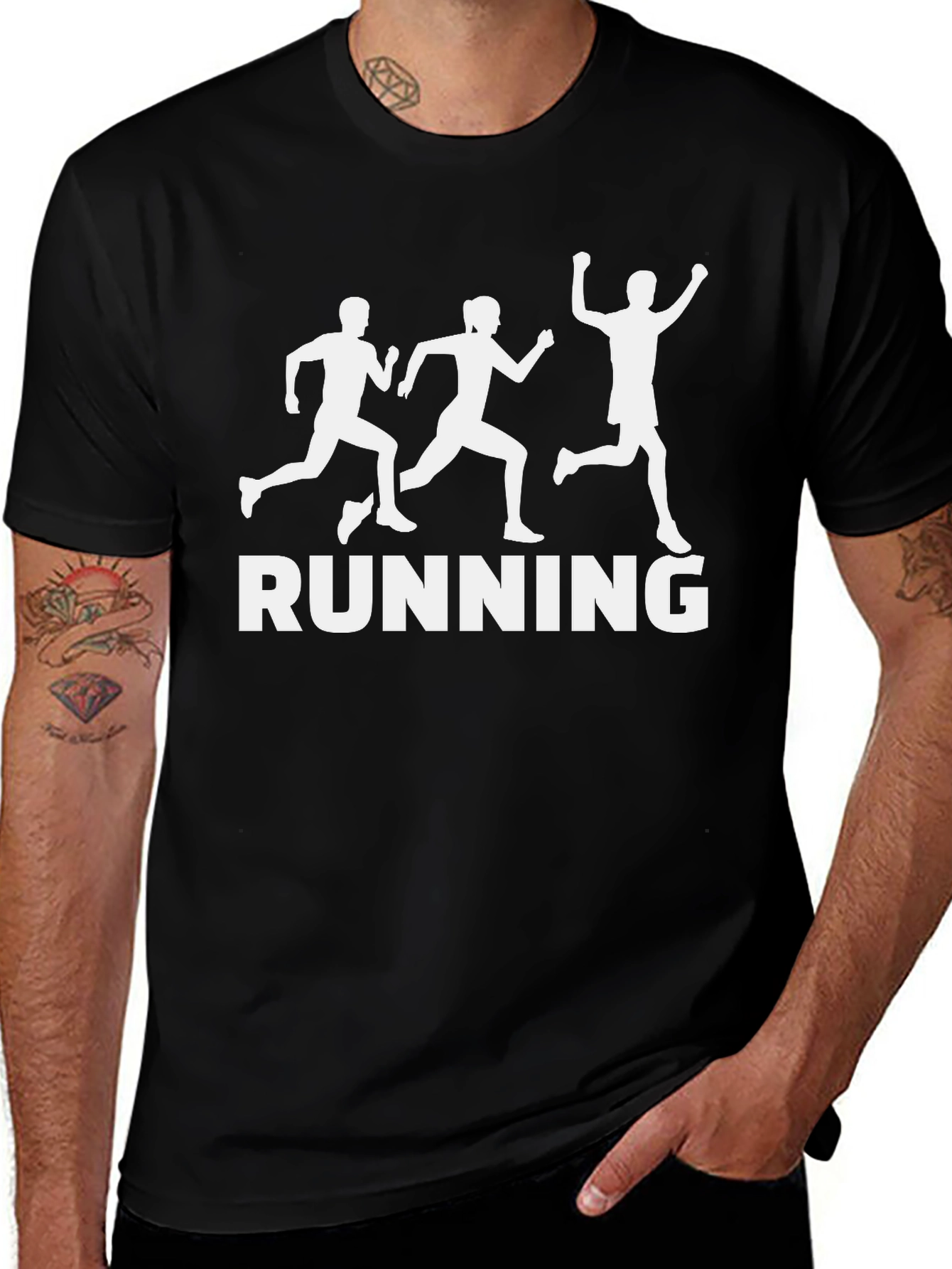 Runners T-Shirt: Running Graphic Tee