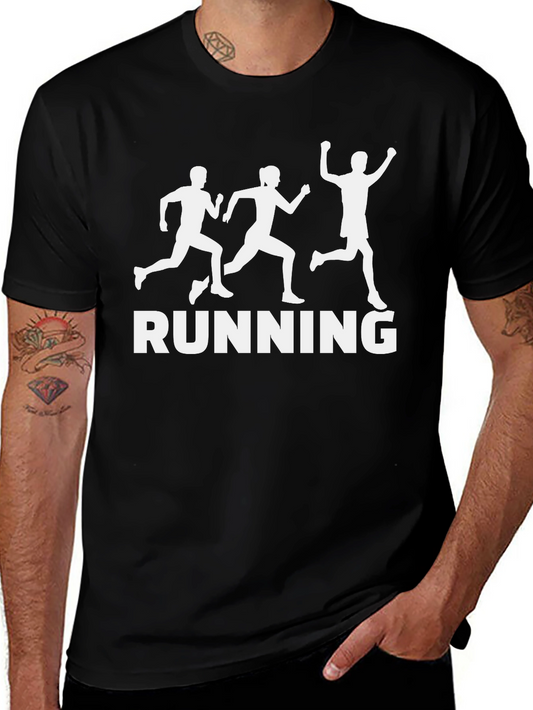 Runners T-Shirt: Running Graphic Tee