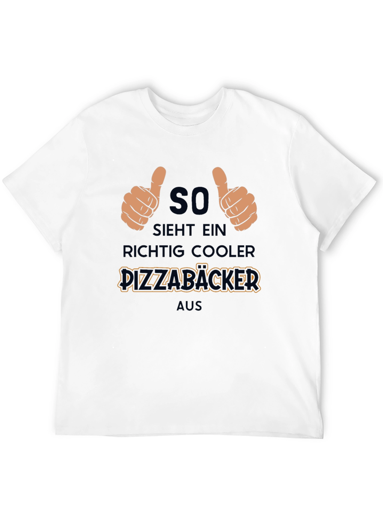 Cool Pizzabäcker Graphic T-Shirt