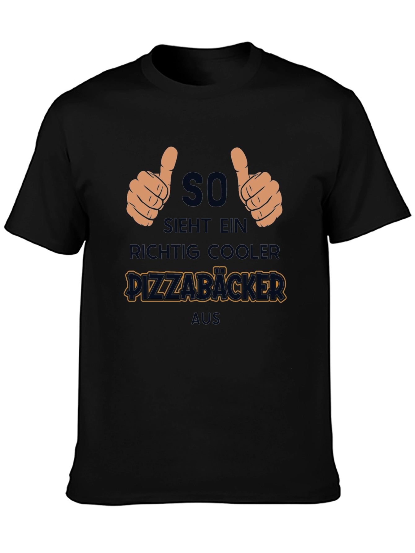 Cool Pizzabäcker Graphic T-Shirt