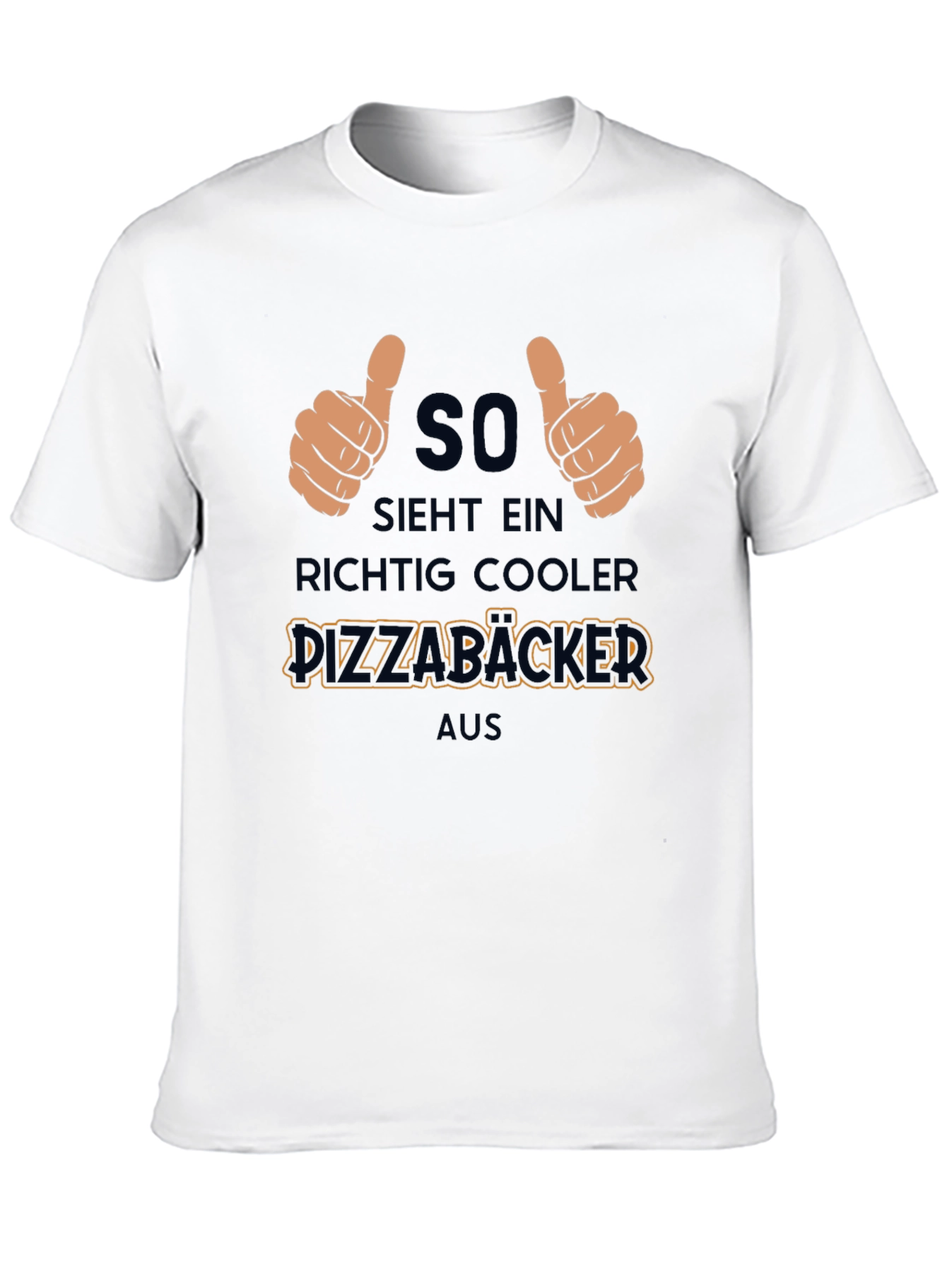 Cool Pizzabäcker Graphic T-Shirt