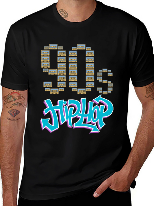 90s Hip Hop Cassette Tape T-Shirt