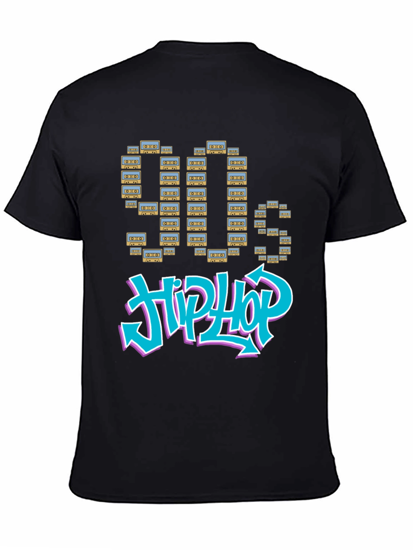 90s Hip Hop Cassette Tape T-Shirt