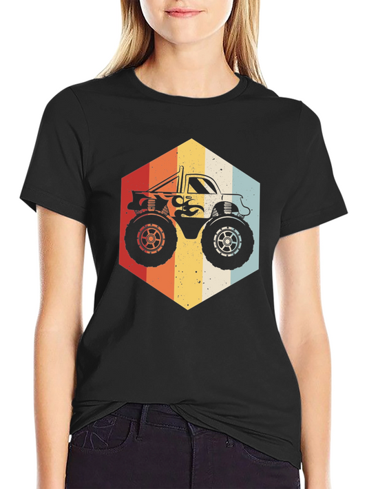 Vintage Monster Truck Graphic T-Shirt