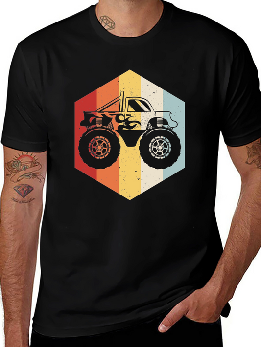 Vintage Monster Truck Graphic T-Shirt