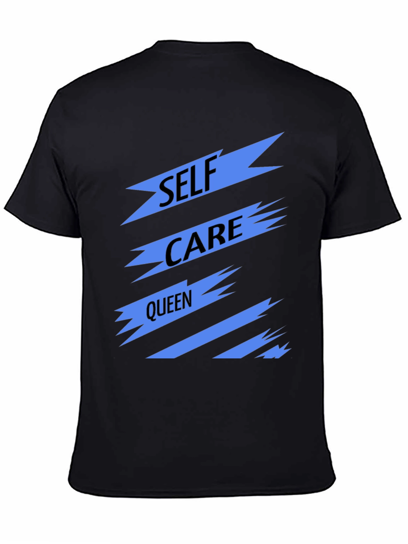 Self Care Queen Black Graphic Tee