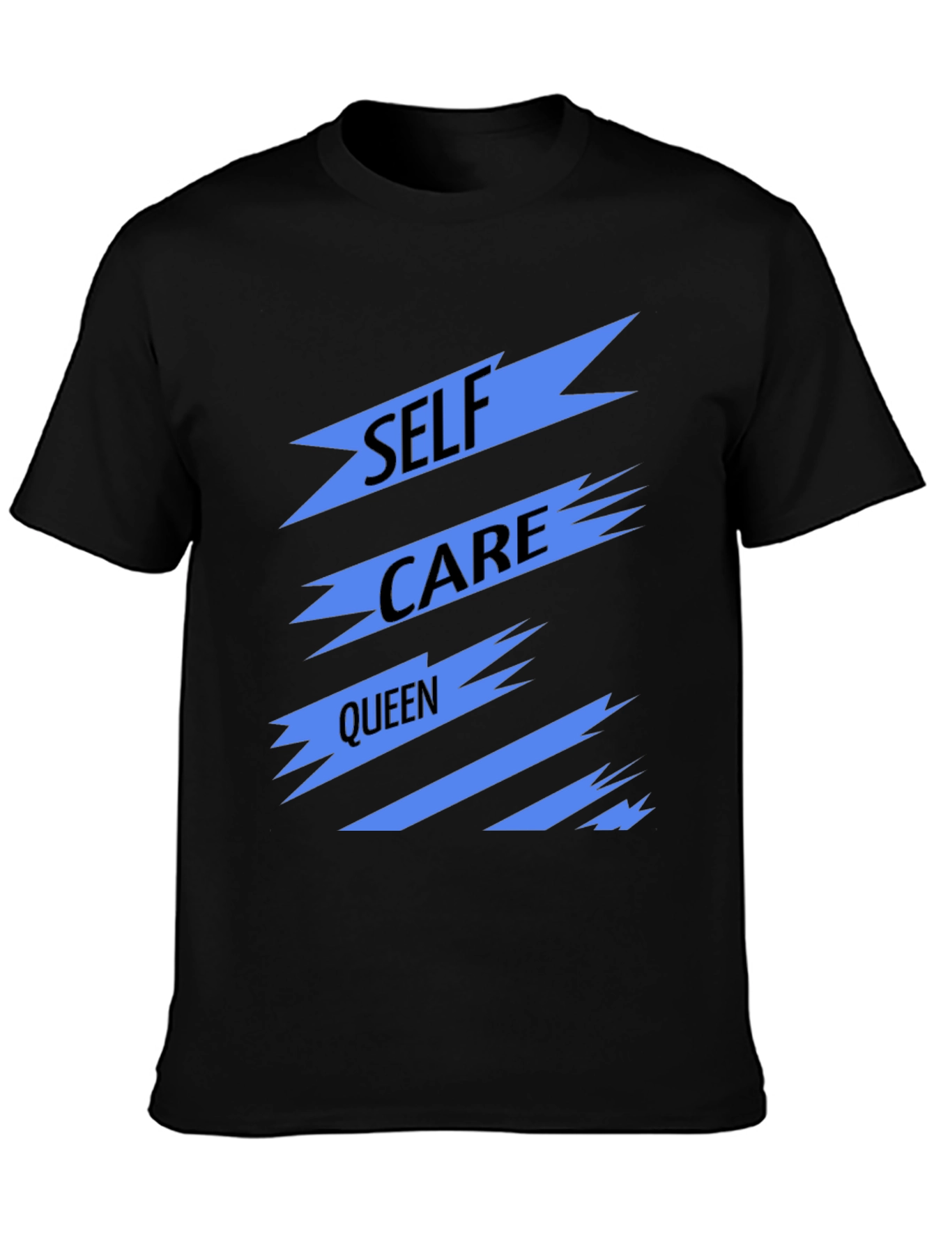 Self Care Queen Black Graphic Tee