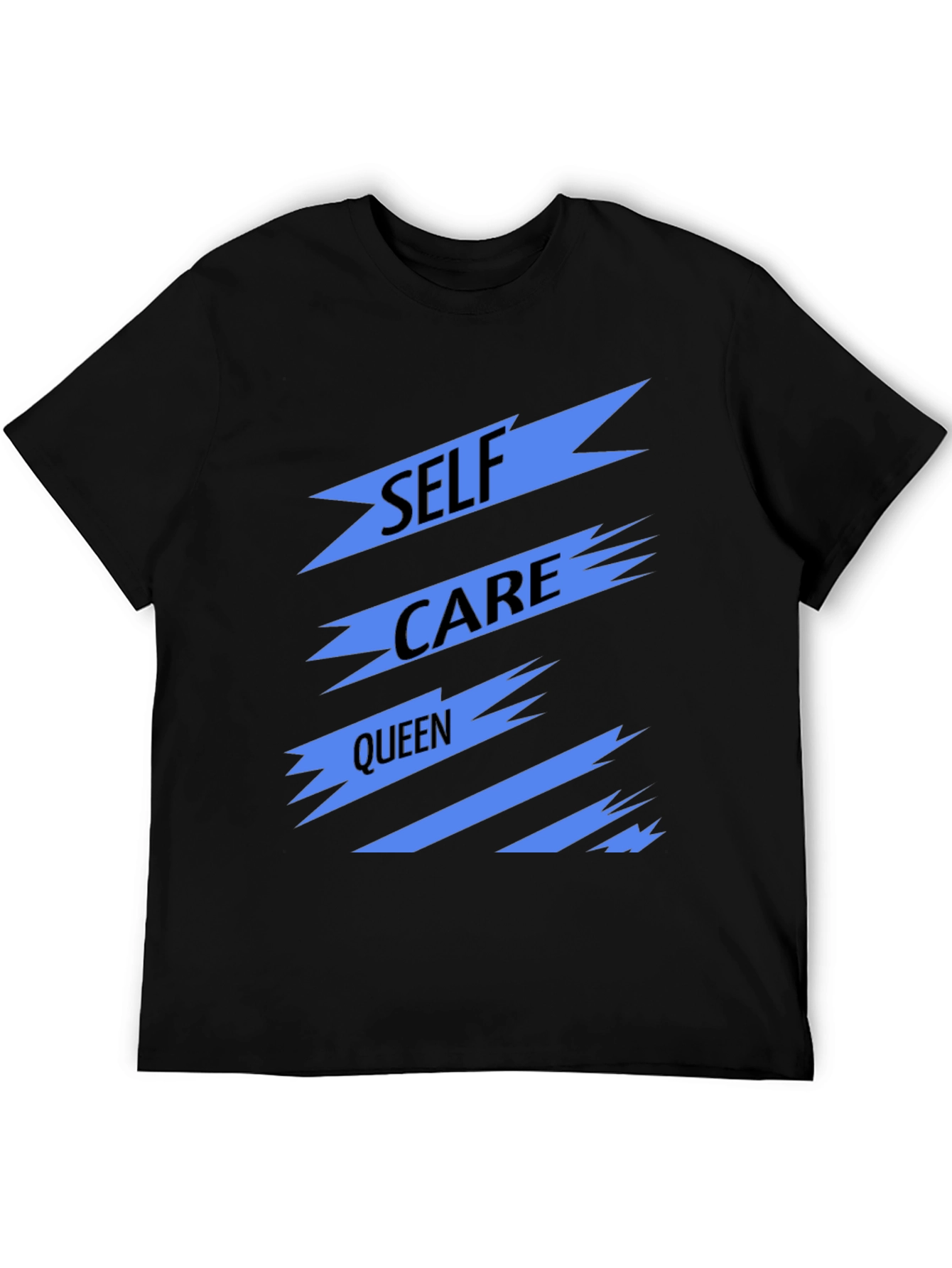 Self Care Queen Black Graphic Tee