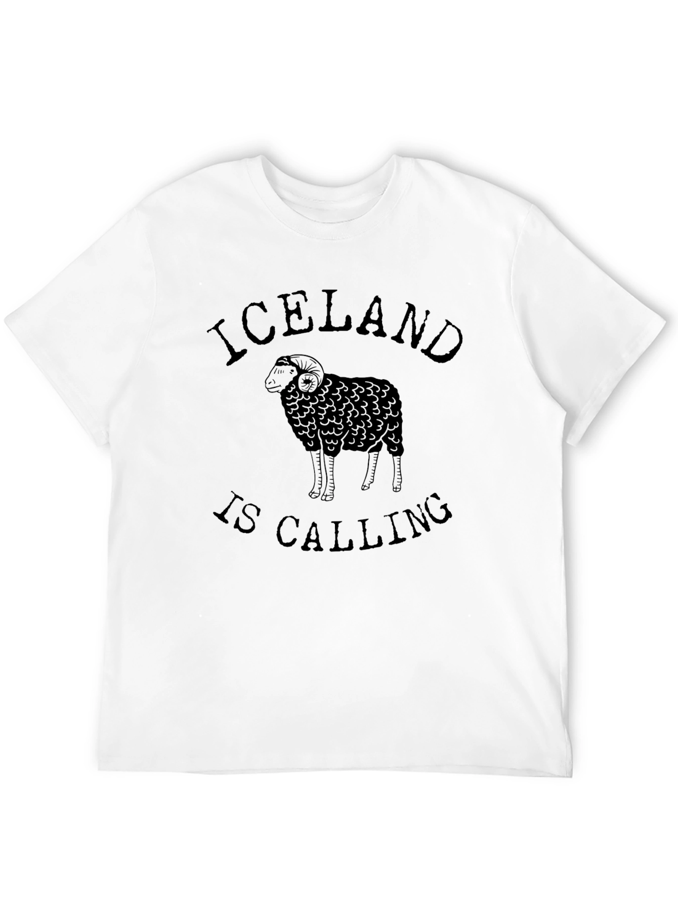 Iceland is Calling Sheep T-Shirt
