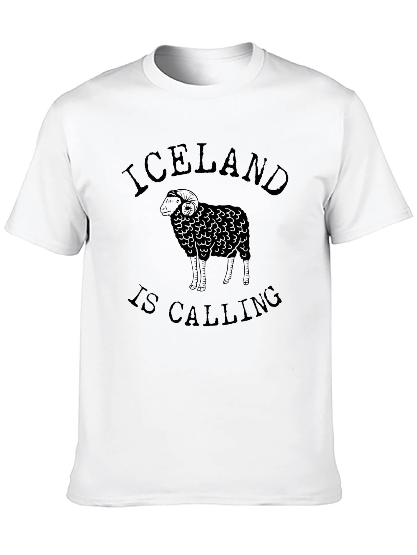 Iceland is Calling Sheep T-Shirt