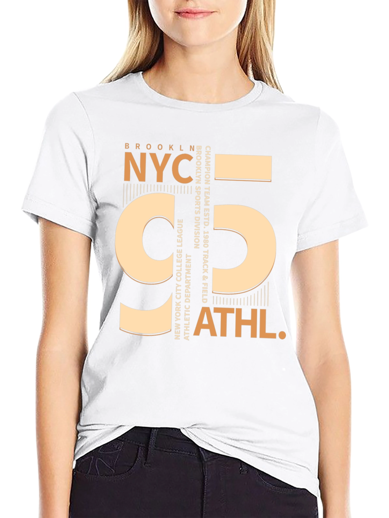 Brooklyn NYC 95 Athletic T-Shirt