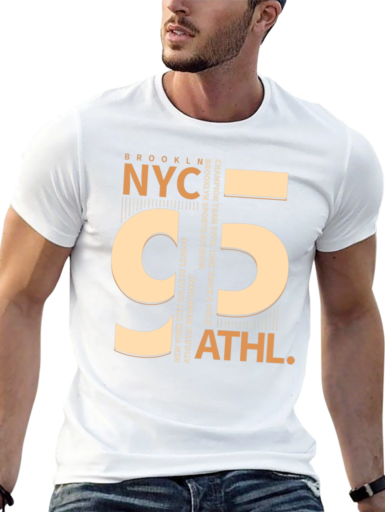 Brooklyn NYC 95 Athletic T-Shirt