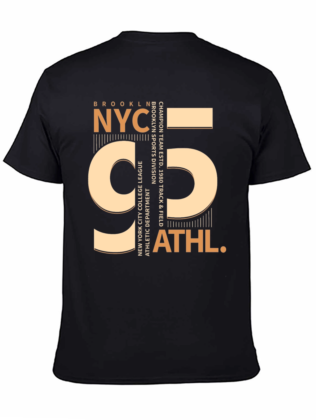Brooklyn NYC 95 Athletic T-Shirt