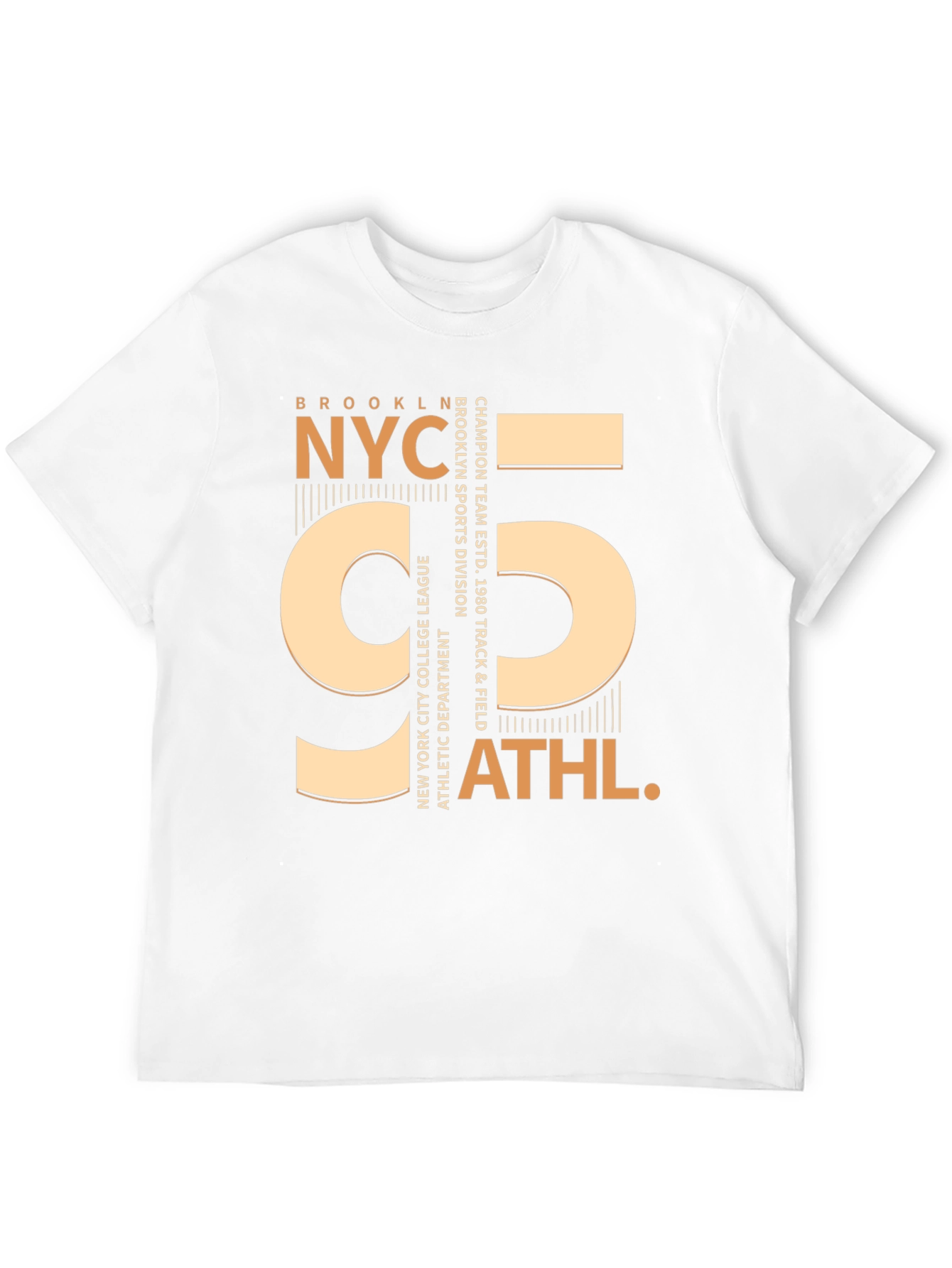 Brooklyn NYC 95 Athletic T-Shirt