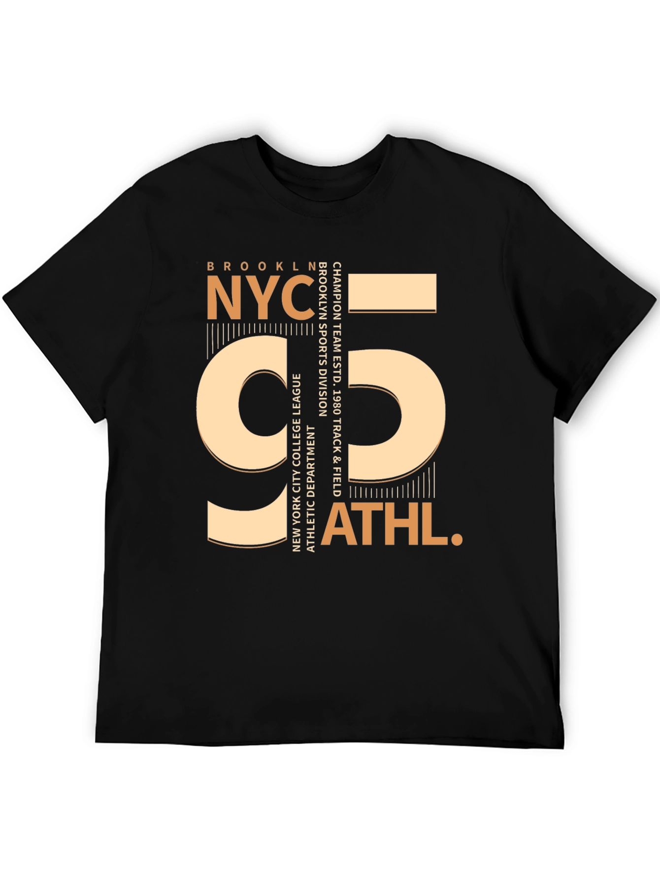 Brooklyn NYC 95 Athletic T-Shirt