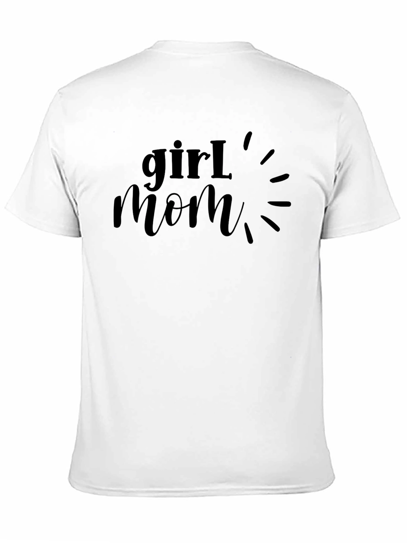 Girl Mom Graphic Tee - Black T-Shirt