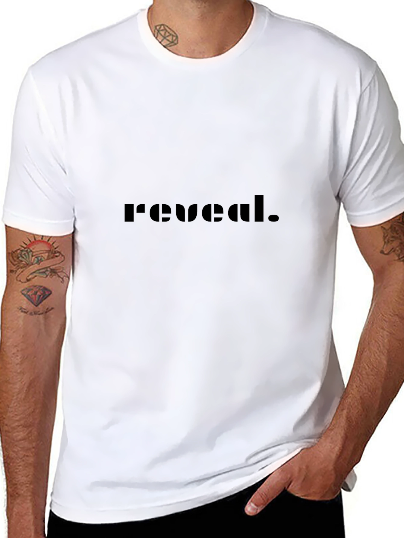 Reveal Black T-Shirt