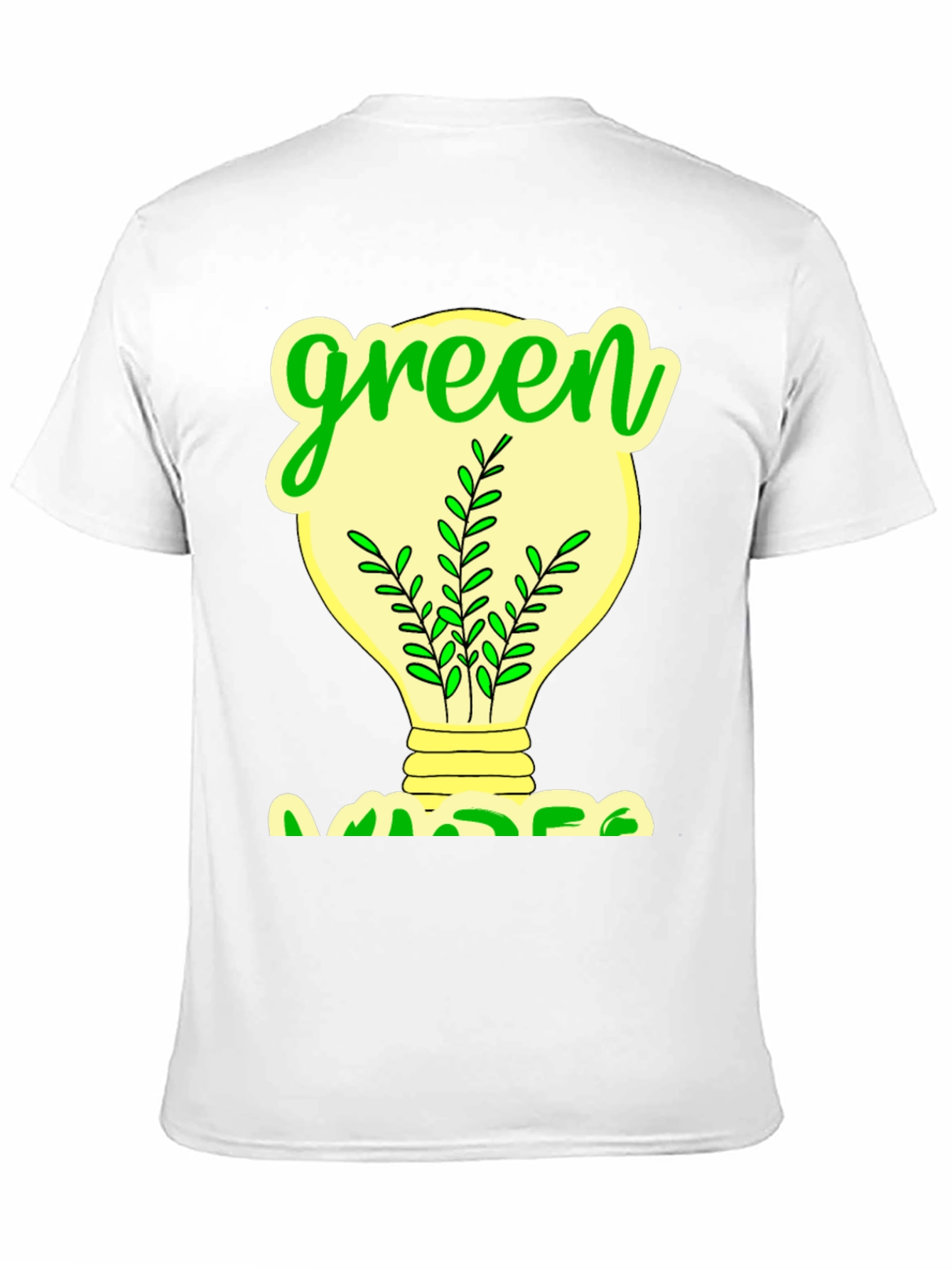Eco-Friendly Green Graphic T-Shirt