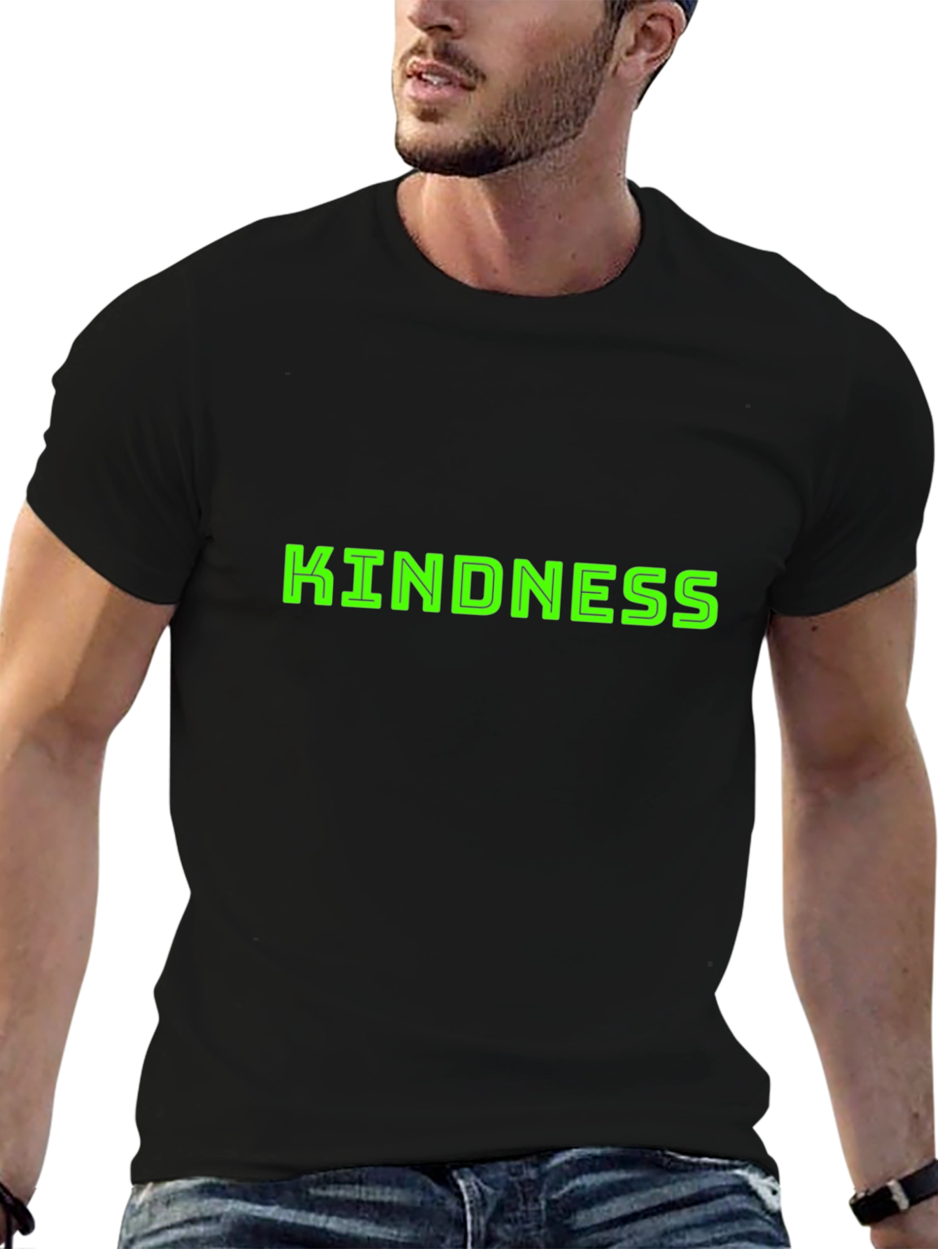 Kindness Graphic Tee - Black