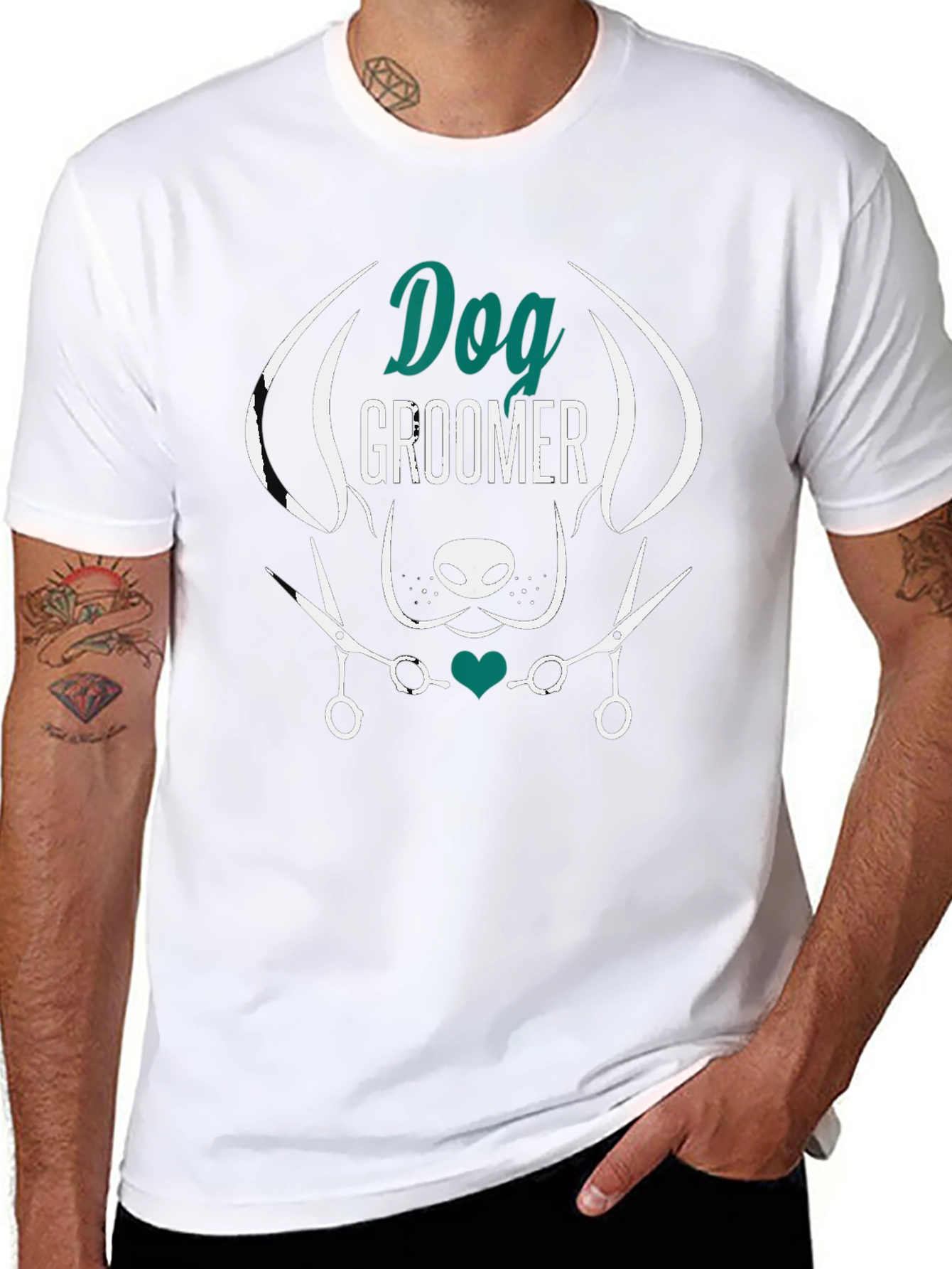 Dog Groomer T-Shirt: Stylish Pet Care Apparel